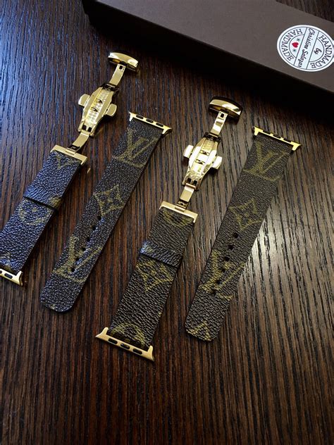 louis vuitton apple watxh band|authentic designer apple watch bands.